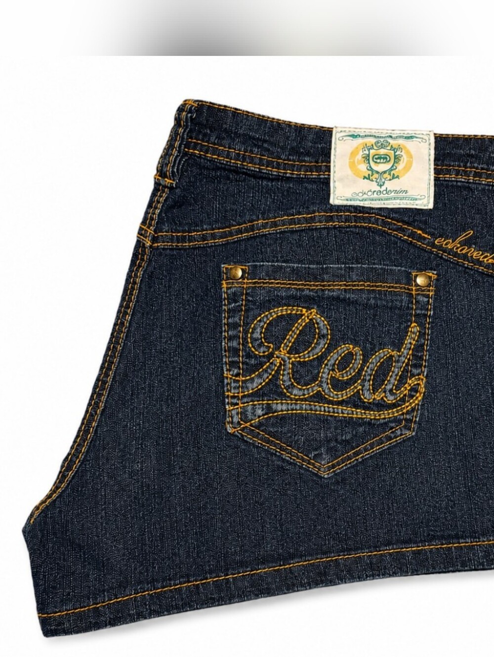Ecko Unlimited Red - Women's Blue Denim Jean Shorts Size 11/12